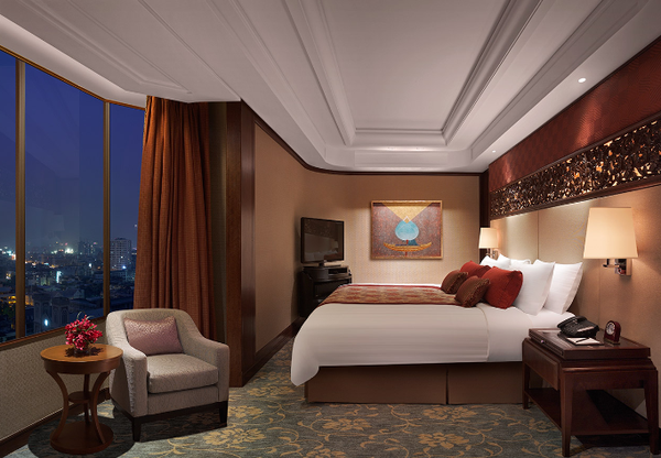 曼谷香格里拉大酒店入住体验 奢华河畔之旅